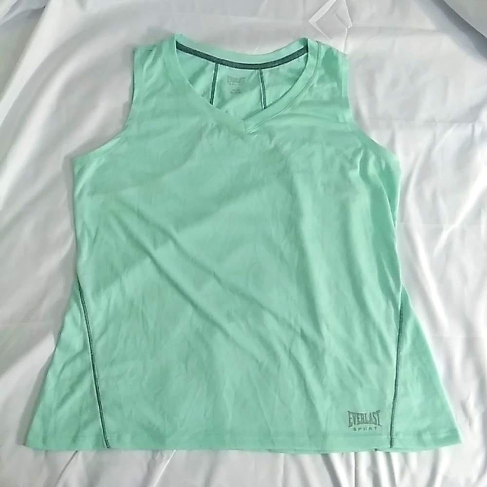 EVERLAST SPORT WORKAUT TANK TOP GREEN XL